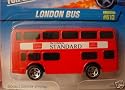Mattel Hot Wheels 1997 1:64 Scale Red London School bus Die Cast Car Collector #613