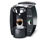 BOSCH Espressomaschine Tassimo TAS4212 - Schwarz/Anthracite + 16 Cappuccino-Pads T DISCS Tassimo Cappuccino
