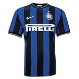 Nike #9 Eto'o Inter Milan Home 09/10 Soccer Jersey (Size L) Image of Nike #9 Eto'o Inter Milan Home 09/10 Soccer Jersey (Size L)