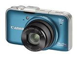 Canon Powershot Sx230 Hs Blue 12.1Mp 14X Opt. Zoom