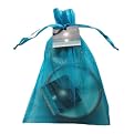 Bungalow Glow by Bubble Shack Hawaiian Loofah Soap and Poi Bowl Soy Wax Candle Gift Set - Waters Ocean Bliss