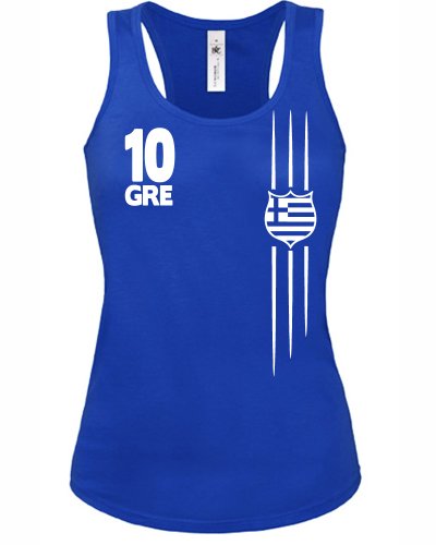 FUSSBALL WM 2014 – GRIECHENLAND FANSHIRT 3321(TT-F-B) Gr. S