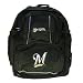 MLB Black Milwaukee Brewers Deluxe Backpack