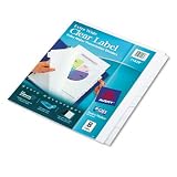 Avery Consumer Products / Index Maker Extra-Wide Tab Dividers, 8-Tab, White / Mfg Part # 11439