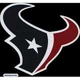 Houston Texans 8x8 COLOR Die Cut Window Decal