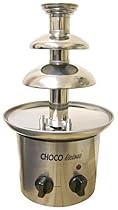 Stainless steel chocolate fountain