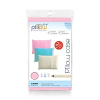 My First Toddler Pillow Case, Soft Pink, 2-Pack