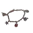 Dallas Cowboys 5 Charm Bracelet Nfl Charm Logo Helmet