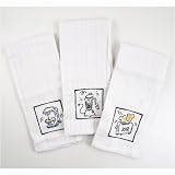 Embroidered Kitchen Appliance Towel - Set of 3