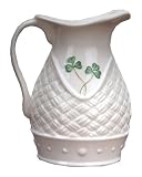 Belleek Basketweave Pitcher, 5-Inch Tall, 2010 Heritage Piece