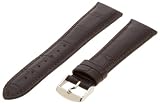 Hadley-Roma Men's MSM898RB-220 22-mm Brown Alligator Grain Leather WatchStrap