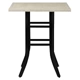 41Ay  MJWVL. SL160  Outdoor Patio Smith and Hawken Windsor Square Metal Bistro table