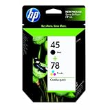 HP 45/78 Ink Cartridge in Retail Packaging, Combo Pack