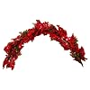 GKI Bethlehem Lighting Red Berry 6-Foot Christmas Garland with 50 Red Mini