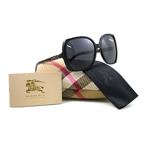 AUTHENTIC BURBERRY SUNGLASSES B BE 4067 3177/87 BLACK BE4067