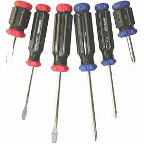 A-tina Tool Group Corp P634-6 Screwdriver Set - 6 Piece