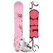 2009 5150 Mini Empress Snowboard + Bindings Girls 138