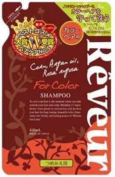 Reveur Non Silicon for Color Shampoo 400ml Refill (Japan Import) by Japan Gateway