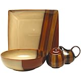 41Ay4bELLML. SL160  Sango Avanti 5 Piece Completer Set, Brown