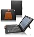CrazyOnDigital iPad2_KeyboardBluetooth_LthrBlk_Scrn_WR Bluetooth Keyboard Leather Case for