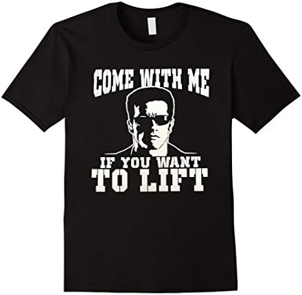 Men's Come With Me If You Want To Lift XL Black
