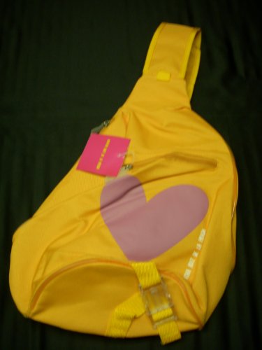 MIQUELRIUS AGATHA RUIZ DE LA PRADA CROSSBODY BAG BACKPACK ORANGE HEART
