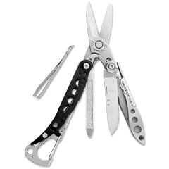 Leatherman L831245 Tool Style CS, Edelstahl/Schwarz - der kleine Bruder des Skeletools mit Karabiner