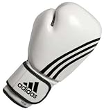 Adidas Boxfit Boxing Gloves Climacool Whiteblack 10oz
