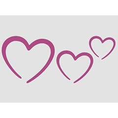 Wandtattoo Herzchen 3 s��e Herz Wandsticker (HZ1)P