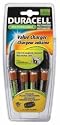 Duracell Value Charger With 4AA Pre Charged Rechargeable Nimh Batteries, CEF14DX4N