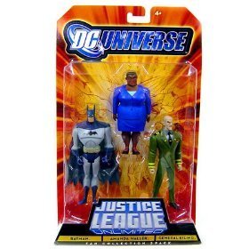  DC Universe Justice League Unlimited Batman, Amanda Waller and General Eiling