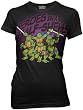 Teenage Mutant Ninja Turtles TMNT Heroes in a Half Shell Junior T-shirt