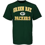 Green Bay Packers Green Heart and Soul T-shirt
