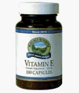 Vitamin E-100 IU Softgel Capsules (180)
