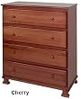 Parker 4-Drawer in Cherry By Da Vinci Baby Furniture