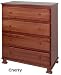 Parker 4-Drawer in Cherry By Da Vinci Baby Furniture