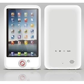 White 7" Touchscreen Netbook Google Android Notebook Tablet PC E-Book Reader with WiFi - 2GB Netbook