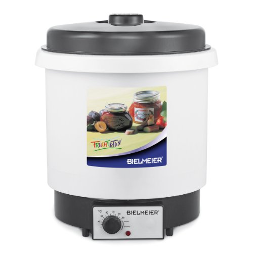 Bielmeier 650060 Einkoch-Halbautomat Jana mit Frucht-Dekor / Kunststoff / wei&szlig; / ohne Ausl Preisvergleich