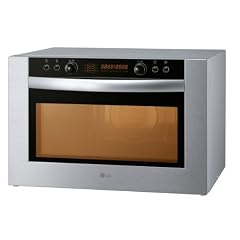 LG Electronics MP9287NL Mikrowelle / O / U 1100W / Grill 2100W / 700W Hei�luft 1900W / MWO (Intellowave) 900W / abgerundeter Edelstahl-Garraum 34l / 3 Einschubebenen / einbauf�hig