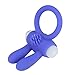 Vibrating Penis Ring,Shmily Vibrating Mini Silicone Rabbit Cock Ring Stimulator Adult Sex Toy for Couples