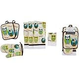 Mainstays 7-Piece Owl Kitchen Set