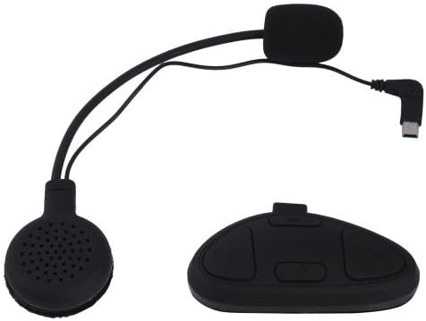 Beyondtek Noise-Cancelling 2.4ghz Weatherproof Bluetooth Motorcycle Helmet Headset Multipoint/Intercom/GPS/A2DP Support IPX6