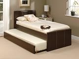 Sweet Dreams Roxy 3ft Single Guest Bed Chocolate