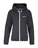 Bench Damen Jacke Retro Cag, nine iron, S, BLKA1562_NY019