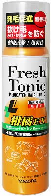 柳屋 薬用育毛 フレッシュトニック 柑橘EX 無香料 190g
