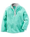 カーターズ Carter's フリース プルオーバー & ベビー・デポ モスリン ウォッシュクロス Half-Zip Fleece Pullover 18M (78-83cm) [並行輸入品]