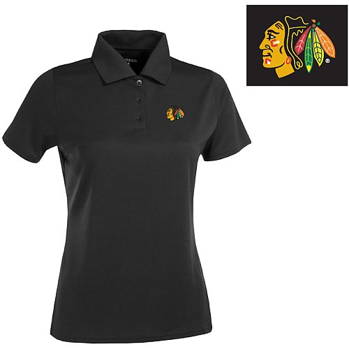 Antigua Chicago Blackhawks Women's Exceed Polo Shirt Extra Large