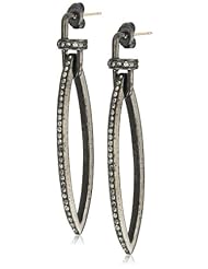 Paige Novick "Gotham" Gunmetal Marquis Earrings