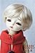 Jusuns D28053 1/6 YOSD Enfant Baby short wig 6-7inch (15.5--17.5cm) Synthetc mohair Blond dol wigs