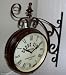 DODGE CITY Clock ~ Double Sided Antique Replica Wall Clock